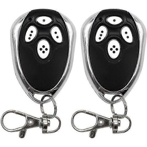 Online Store - 2 télécommandes de porte de garage pour Alutech AT-4 AR-1-500 AN-motors AT-4 ASG1000 AT4 AT 433 MHz Roll (1/5)