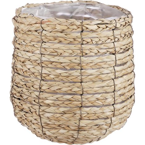 Mica Korb Avalon hellbraun Seegras 26 x 26 cm Blumentopf (1/3)