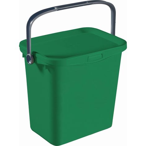 CURVER 00364 – 208 – 00 Bio Caja 25,7 x 20,1 x 23,9 cm en Verde/Plata, Plástico, 25,7 x 20.1 x 23.9 cm