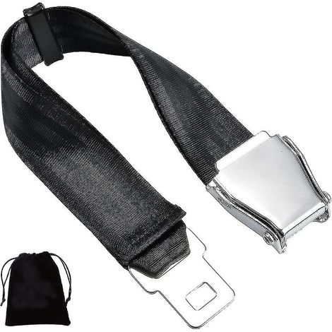 Rallonge de ceinture pour avion certifiée E4, réglable de 15,2 cm à 81,3 cm (1/5)