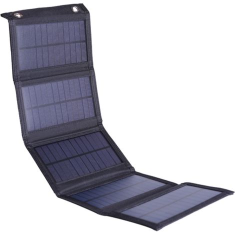Panneau de charge solaire sans barre d'alimentation 60 W, mini module solaire Powerbank (1/5)