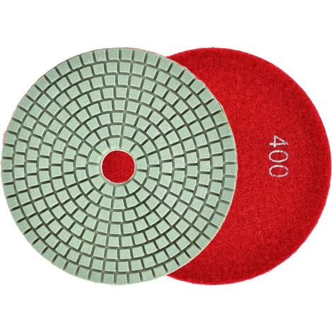 Polierscheibe zum Nassschleifen von Steinzeug 125 mm GR400 (5/25/250) (1/5)