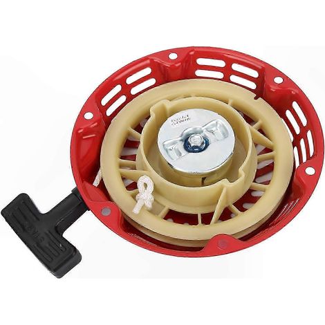 Seilzugstarter für 2-3kW Benzingeneratoren, kompatibel mit 168F- und 170F-Motoren, Notstarter mit Seilzug, robustes Ersatzteil für tragbare Generatoren. (1/2)