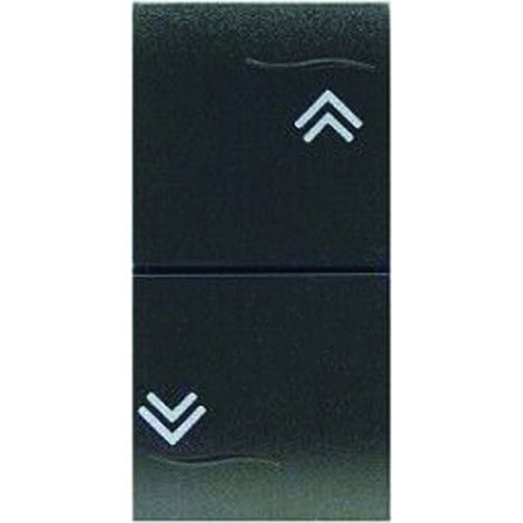 Pulsante doppio saliscendi onda - 1p(no)+1p(no) - 10a 250v - MARLANVIL - 6pz
