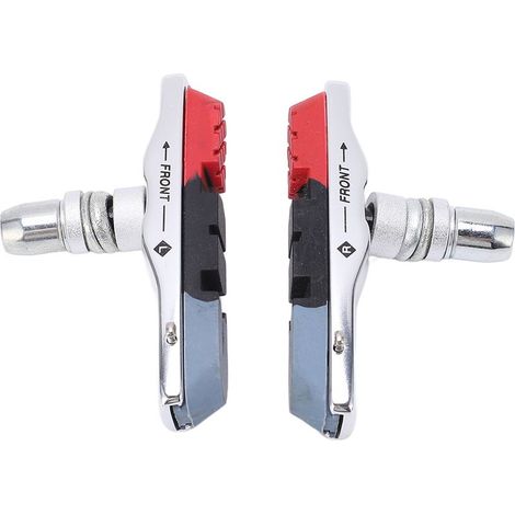 Patins de frein vélo remplacement 73mm 3 teintes réduction bruit freins V-bike pour VTT et vélo de montagne (1/5)