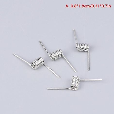 pezzi di grandi fermagli per capelli con ganasce, accessori speciali, molla di torsione in acciaio, molla di torsione speciale, molla a V per forcina, fermaglio a molla (1/5)