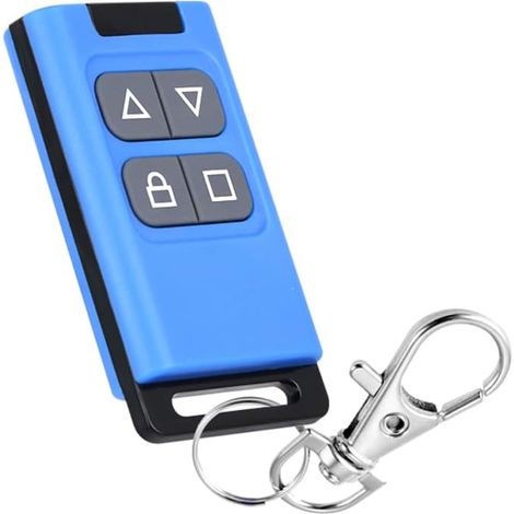 JSSEVN-315 DC12V 4 Boutons Duplicateur Copie Apprentissage/Rolling Code Universel Garage Porte Électrique Télécommande Sans Fil (1/5)
