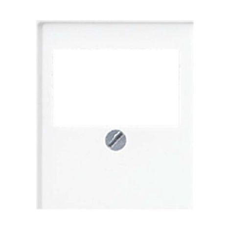 Jung 1 scomparto Placca di copertura Coperchio Bianco crema A569PLT