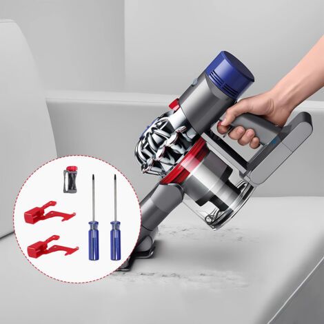 5pcs Interrupteur à Gâchette d'alimentation pour Dyson V10 V11 Bouton de Déclencheur Puissant Pièces de Commutateur de Remplacement pour Dyson V11 V10 Rouge (1/4)