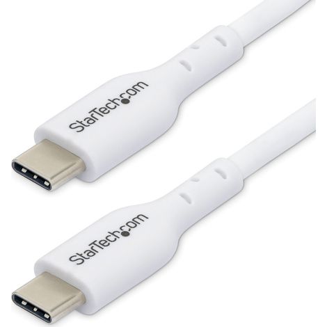 Cavo USB-C Startech USB2CC2MNCWHE Bianco 2 m (1/3)