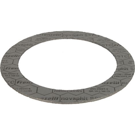 Joint de bride gaz graphite 141 x 192 mm DN 125 PN 16