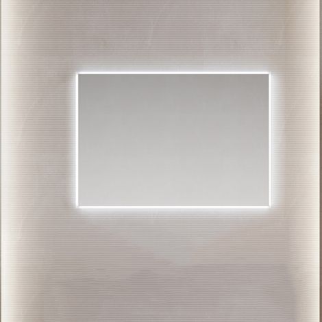 Specchio da bagno rettangolare 70x100cm e Retroilluminato a Led (1/2)