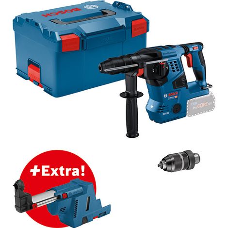 Bosch PRO Cordless Rotary Hammer with SDS plus GBH 18V-28 CF + GDE L-Boxx 238 0611921004 (1/5)