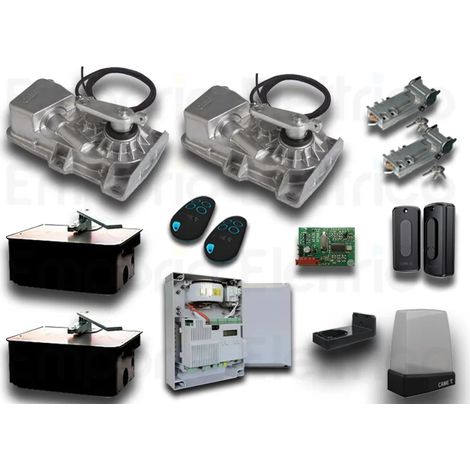 came kit d'automatisation underg frog-x 4m 24v 2 mot nc 8k01mi-007cfn (1/2)