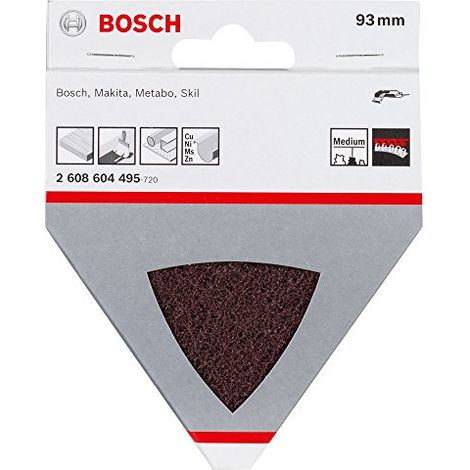 BOSCH - ABRASIVO IN TESSUTO GRANA GROSSA93 MM (1/3)