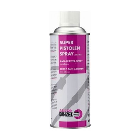Spray anti-adhérent pour soudage – Protection contre projections – Contenance 400 ml – Prolonge la durée de vie des pièces d'usure – Abicor Binzel