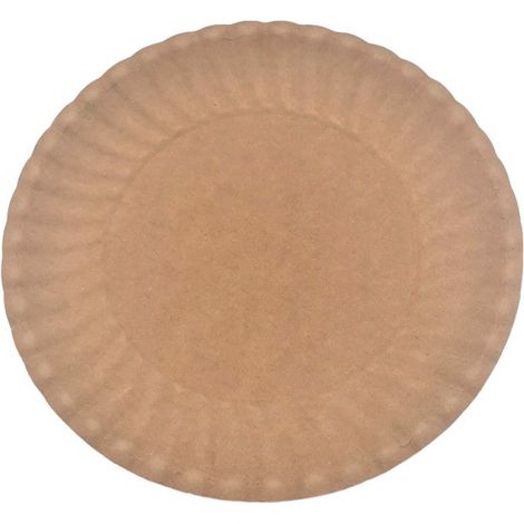 Kraftpapierteller, 15 cm (6 Zoll), 100 Stück – Enjoy Be Eco