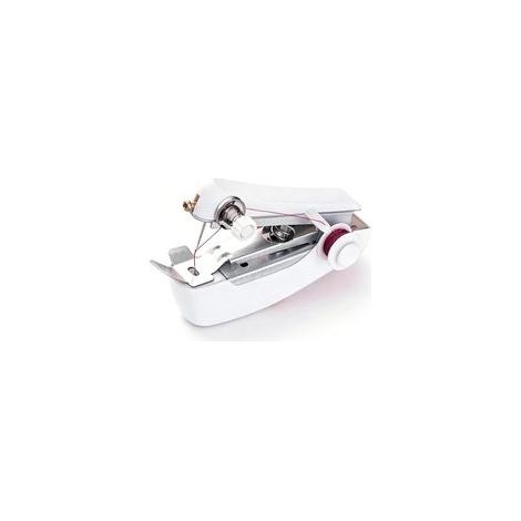 Mini machine à coudre manuelle portable, outil de couture facile à utiliser pour les réparations rapides à la maison, les modifications de vêtements et les projets de bricolage, légère et compacte (1/5)