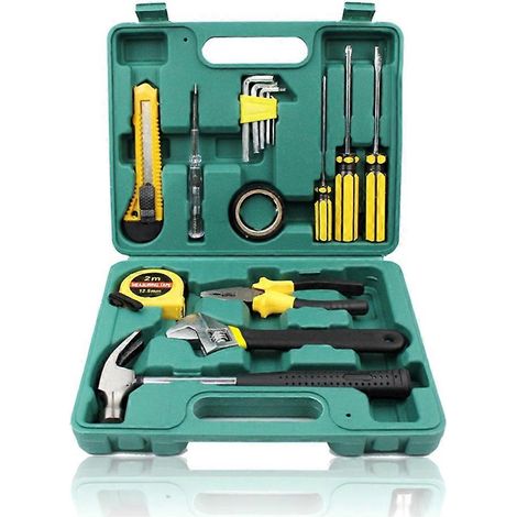 Kit d'outils multifonctionnels de 16 pièces pour l'entretien d'urgence des véhiculesidéal pour les voyages et les véhicules de secours. (1/5)