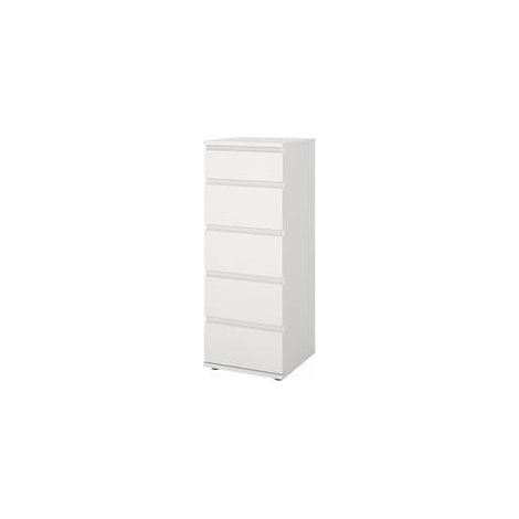 KIT CASSETTIERA NOVA 5 CASS 40,2X40X106,6CM BIANCO