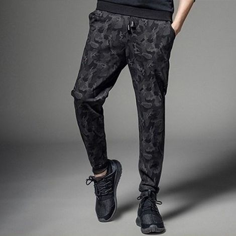 Pantalon de jogging décontracté pour homme, style camouflage, taille élastique (3XL) (1/5)