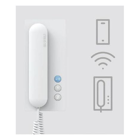Siedle IQ BTS interfono blanco con Bluetooth y WLAN