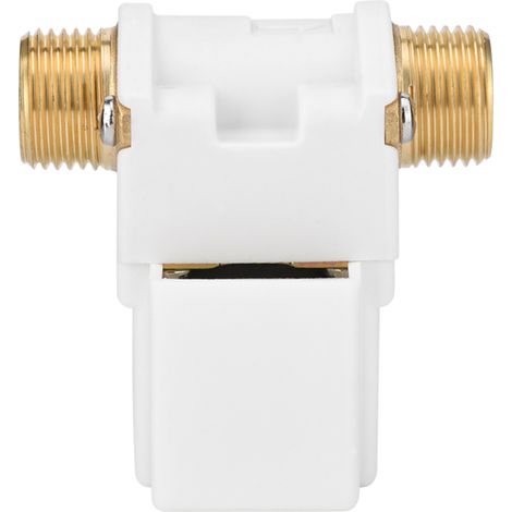 Válvula solenoide solar de 12 V CC G1/2" para agua, normalmente cerrada (N/C) (1/5)