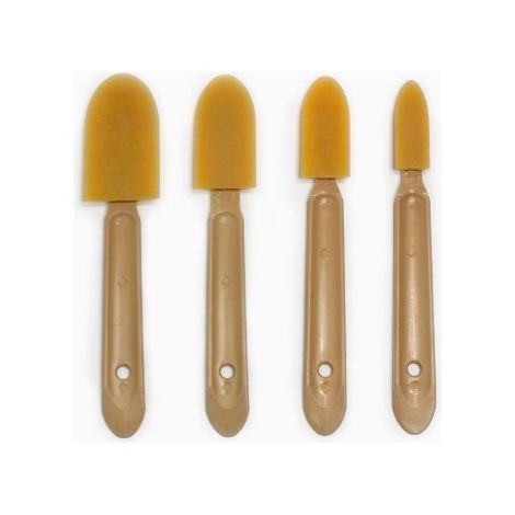 Sollbry 4 Pièces Outil Applicateur de Calfeutrage Ergonomique en Plastique Poignée Khaki,Outil de Finition Solide pour Projets de Rénovation Domiciliaire (1/5)