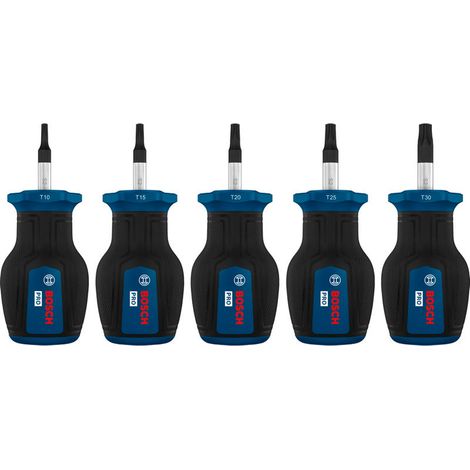 Bosch PRO Stubby-Schraubendreher-Set TX, 5-tlg. - 1600A039PU (1/4)