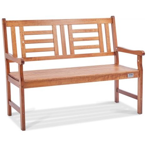 Banc d'extérieur - 122 cm banquette de jardin en bois pour (1/5)