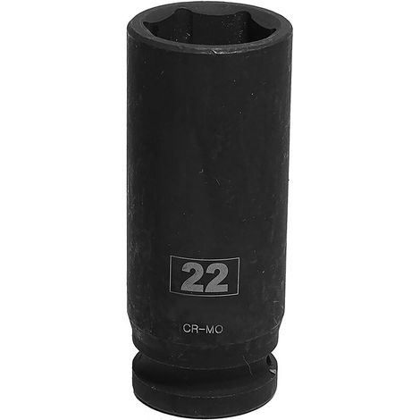Douille pour clé à choc Hexagonal, 22.0mm Carré 1/2 pouce ( Prix pour 1 )