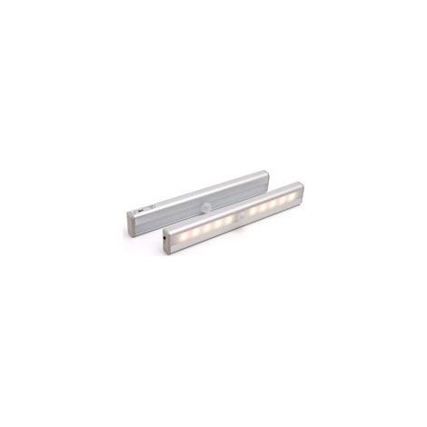 Lampe Detecteur De Mouvement Interieur, Lot De 2 Lampe 10 LED Sans Fil, Lampe Rechargeable USB Détecteurs De Mouvement Avec Magnétisme, Pour Armoires, Escaliers, Couloirs, Garages (1/4)