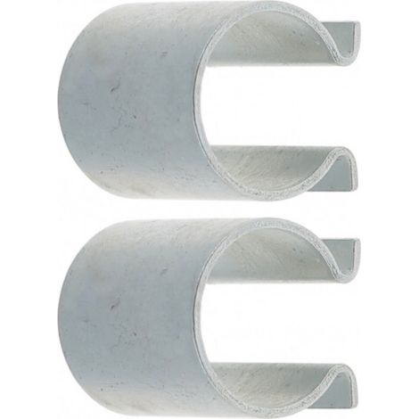 2x Clip d'accroche de toile de store pour tube Ø18mm extérieur Accessoire Volet roulant Maintien Fenêtre Baie vitrée Ouverture Fermeture (1/3)