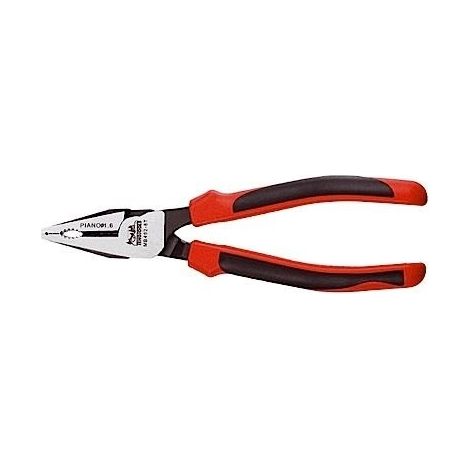Alicate universal de corte plano MB452-6T DIN 5746 TENGTOOLS                 Long 180mm - 7 Corte plano 1.8mm Corte acero 2.0mm