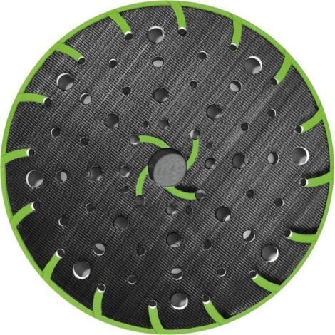 1 plateau de ponçage souple pour ponceuse excentrique Festool 150 mm –Filetage De Raccordement M8 (1/4)