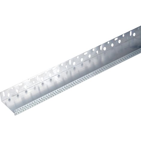 Sakret Alu-Sockelprofil 2,5 m x 100 mm Alu-Sockelprofil
