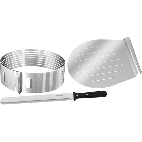 ZENKER Kuchenschneidhilfe-Set 3tlg. (1/2)