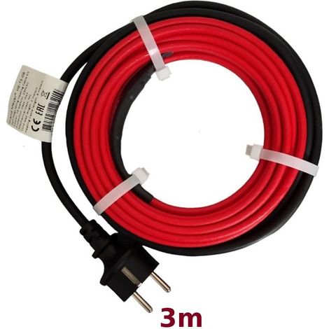 Kit de protección contra heladas para tuberías HE-TS 3m, 16 W/m, 48 W