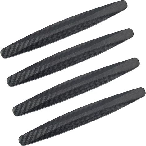 Bandes de protection anti-collision pour pare-chocs – Jeu de 4 autocollants de protection en caoutchouc – Protecteurs de moulures