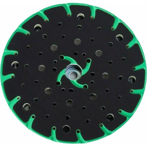 Platorello 150 mm con aspirazione della polvere - Filettatura di collegamento M8 - Ricambio per platorello Festool, compatibile con levigatrici rotorbitali 150 mm Ulisem