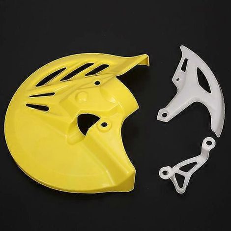Protection de disque de frein arrière pour moto Honda XR CRF 250, 250F, 450X et CRF450R (jaune) (1/5)