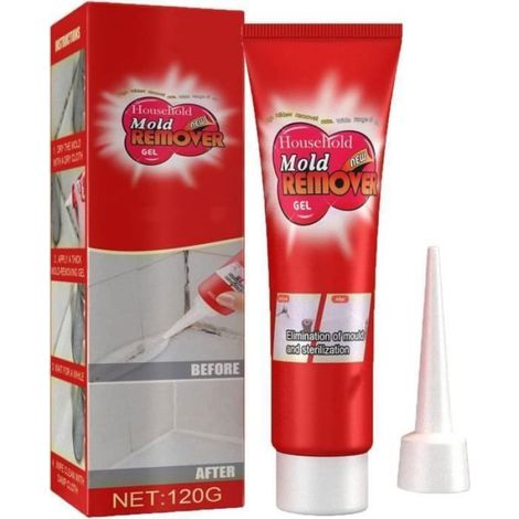 Gel Nettoyant Anti-moisissure - Pour Joints De Carrelage Mural Et Salle De Bain - 3 Pièces (1/5)