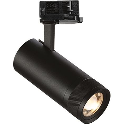 Proiettore Cilindrico On-Off Eos Alluminio-Plastiche Nero Led 15W 3000K (1/3)