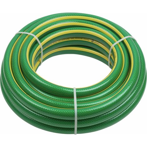 Meister Schlauch Kreuzgewebe, 19,05 mm (3/4 Zoll) - 20 m Länge - Zur Bewässerung kleiner Flächen - Trittfest & Abriebfest - UV-beständig / Gartenschlauch aus Erst-PVC / Wasserschlauch / 9930310 (1/2)