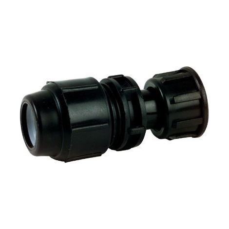 Raccord Femelle écrou Tournant 25/26x34 Connexion Rapide Et étanche Pour Tuyau Pe 25/26mm - Cap Vert