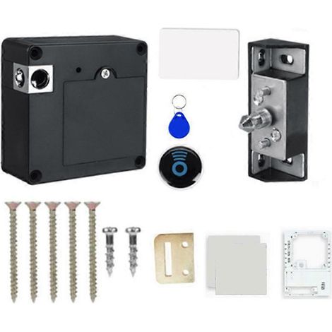 Application Bluetooth mobile NFC lecteur de carte verrouillable pour tiroir et casier à porte coulissante sans perçage. (1/5)