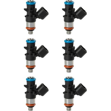 Six injecteurs de carburant neufs pour les modèles Ram 3.6L V6 de 2011 à 2019 : 0280158233 5184085AC