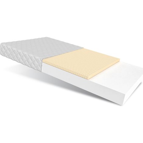 Matratze BABY CLASSIC 70x120 Kaltschaum H3 LATEX H2 8 cm