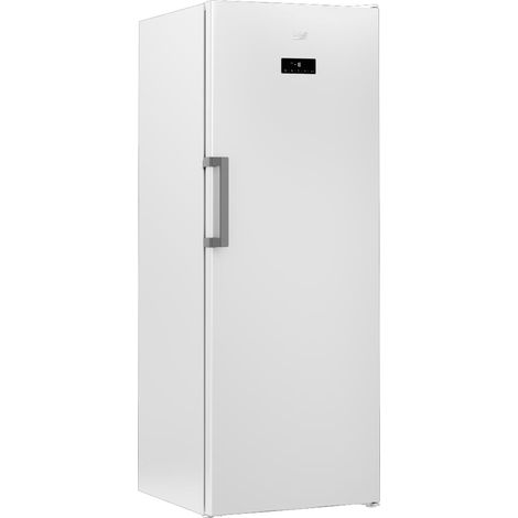 Beko – Congélateur armoire vertical 404 L – Classe E – Niveau sonore 38 dB – Congélation rapide 24 kg/24h – Dimensions 700x1920x770 mm - RFNE448E35W (1/5)