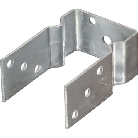 Maison Exclusive - Picchetti per Recinzione 12 pz Argento 9x6x15cm Acciaio Zincato
